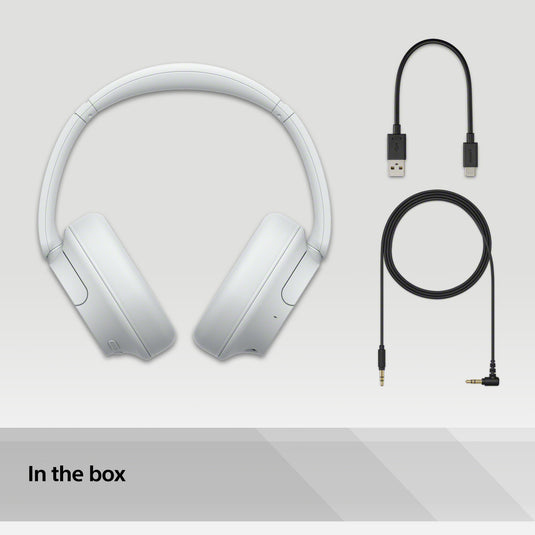 OPEN-BOX RENEWED - Sony WH-CH720N Wireless Noise Cancelling Headphones, White
