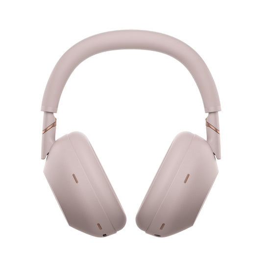 Sony WH-1000XM6 Wireless Noise Cancelling Headphones, Sand Pink