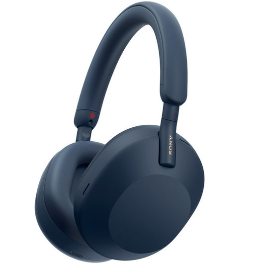 Sony WH-1000XM5 Wireless Noise Cancelling Headphones, Midnight Blue