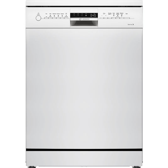 Bosch Series 2, Free-standing dishwasher, 60 cm, White