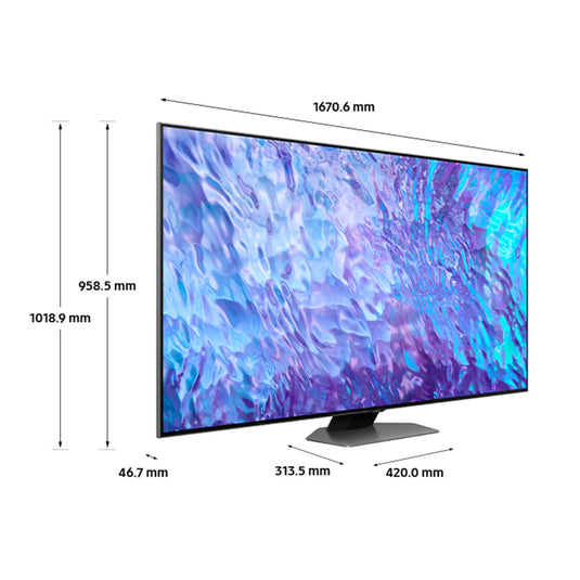 Samsung QE75Q80CA 75" Q80C QLED 4K Quantum HDR Smart TV