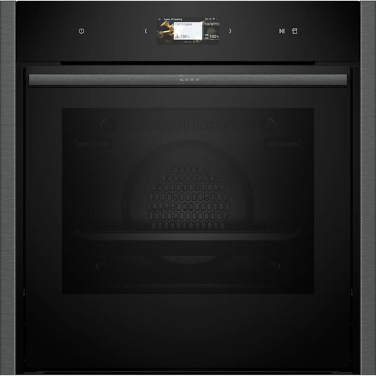 Neff N90, Built-in oven with added steam function, 60 x 60 cm, Graphite-Grey