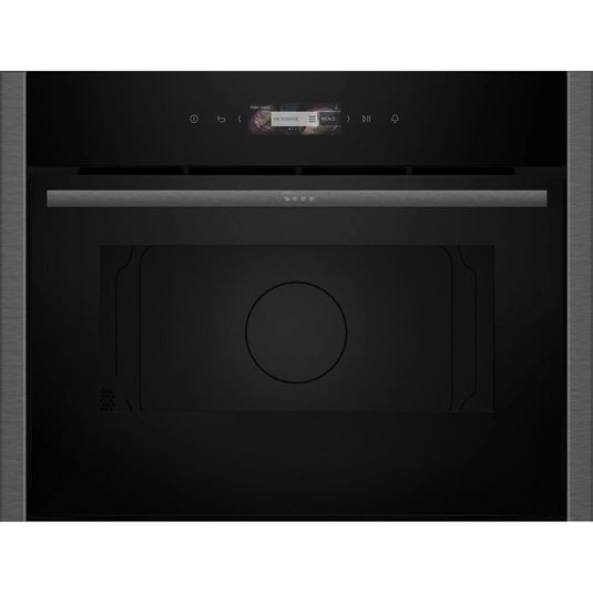 Neff N70, Built-in microwave oven, 60 x 45 cm, Graphite-Grey