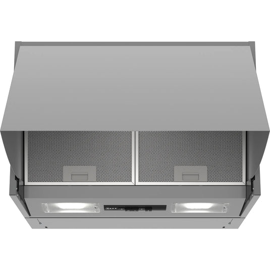 Neff N30, Integrated cooker hood, 60 cm, Silver