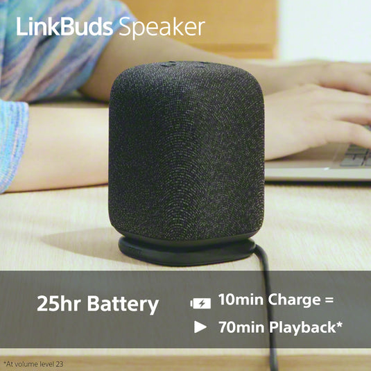 Sony SRS-LS1 LinkBuds Wireless Portable Speaker, Black