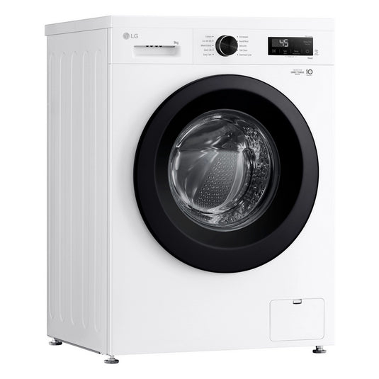 LG F4X1009NWK Series 2 Direct Drive - 9 kg 1400 Spin Washing Machine - White - A Rated