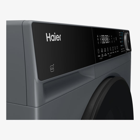 Haier HD90D357AGU1U X Series 5 Plus WiFi-enabled 9kg Heat Pump Tumble Dryer - Graphite
