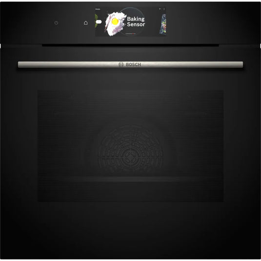 Bosch Series 8, Built-in oven, 60 x 60 cm, Black