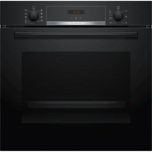 Bosch Series 4, Built-in oven, 60 x 60 cm, Black