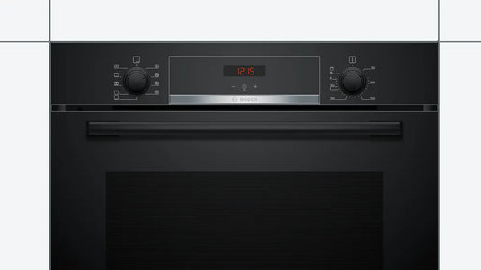 Bosch Series 4, Built-in oven, 60 x 60 cm, Black
