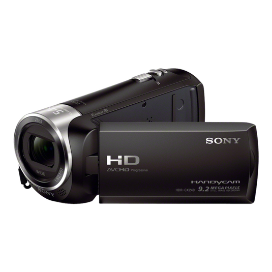 OPEN-BOX RENEWED - Sony HDR-CX240 Full HD Handycam Camcorder, Black
