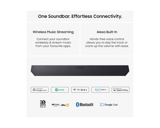 Samsung HW-Q930H Wireless 9.1.4ch Q-Series Soundbar with Subwoofer Dolby Atmos - Titan Black