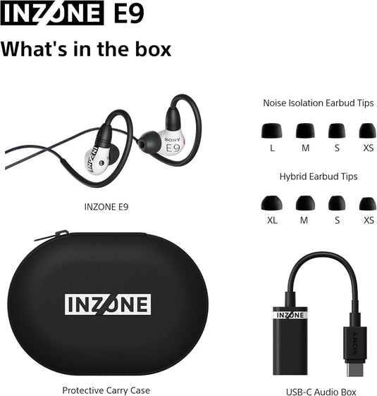 Sony IER-900 INZONE E9 In-Ear, White