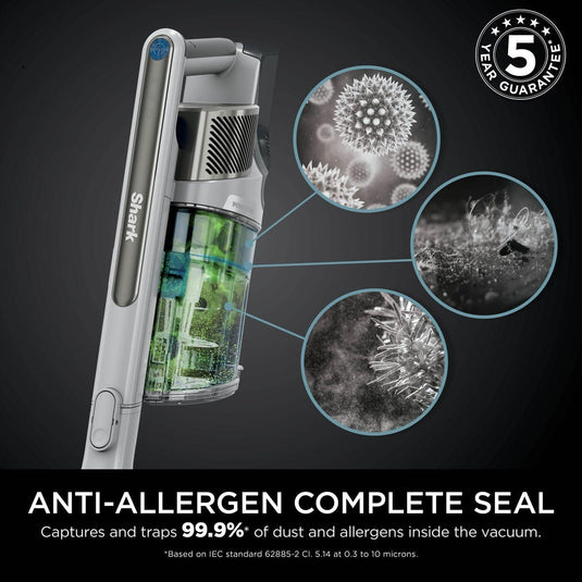 Shark IZ380UKT PowerPro Pet Cordless Stick Vacuum, with Anti Hair Wrap & Floor Detect