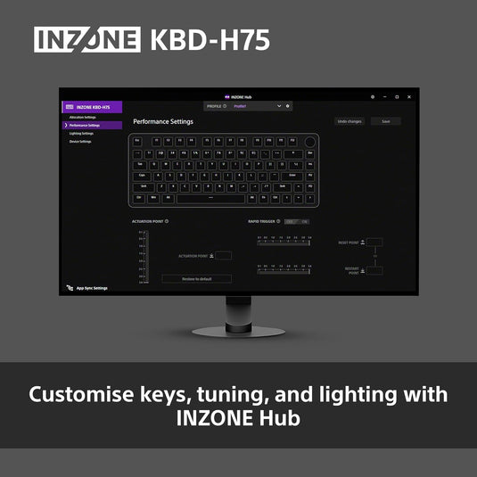 Sony KBD-H75 INZONE Keyboard