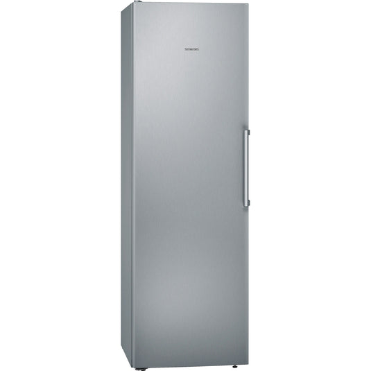 Siemens iQ300, Free-standing fridge, 186 x 60 cm, Brushed steel