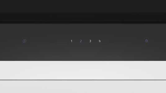 Siemens iQ500, Integrated Design Hood, 60 cm, clear glass black printed