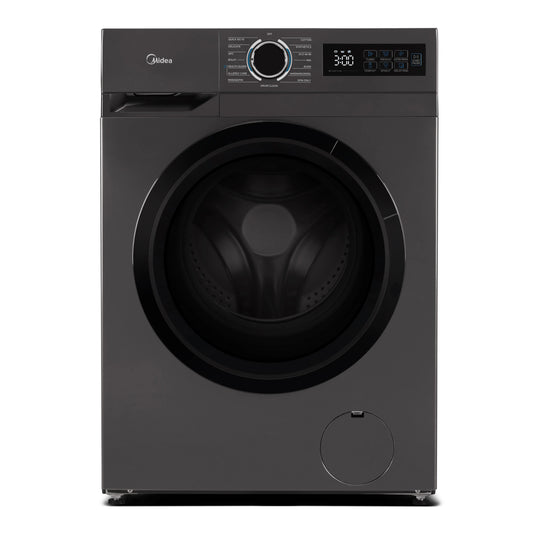 Midea MF110W80BA10TUK 8kg 1400 Spin Washing Machine - Graphite