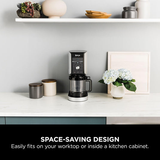 Ninja NC501UK CREAMi Deluxe 10-in-1 Ice Cream and Frozen Drink Maker