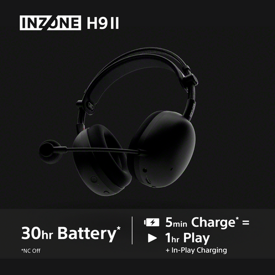 Sony WH-G910N INZONE H9 II Headset, Black