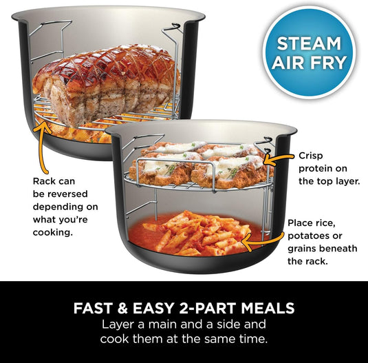 Ninja OL550UK Foodi 11-in-1 SmartLid Multi-Cooker 6L