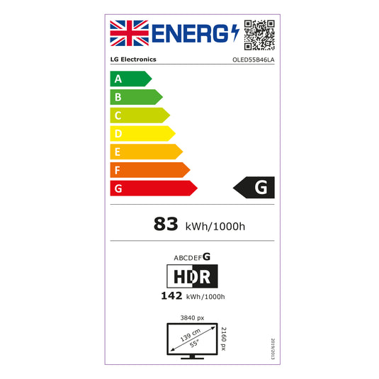 LG OLED55B46LA 55" B4 OLED 4K Smart TV