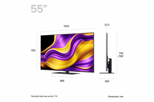 LG OLED55G56LS 55" OLED evo AI G5 4K Smart TV