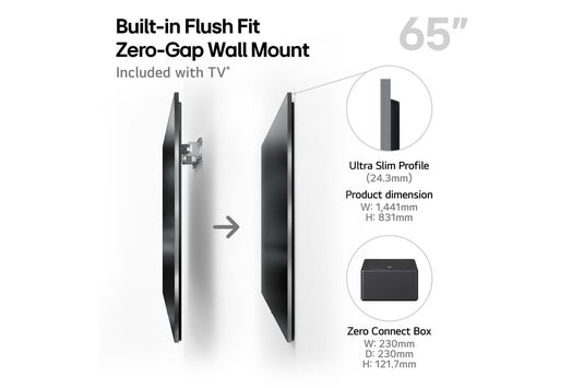 LG OLED65M59LA 65" SIGNATURE OLED evo M5 4K Smart TV