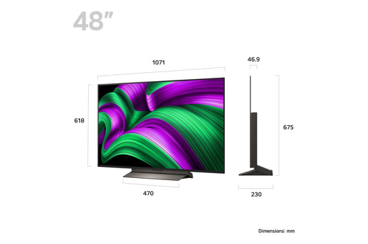 LG OLED48C56LB 48" OLED evo AI C5 4K Smart TV