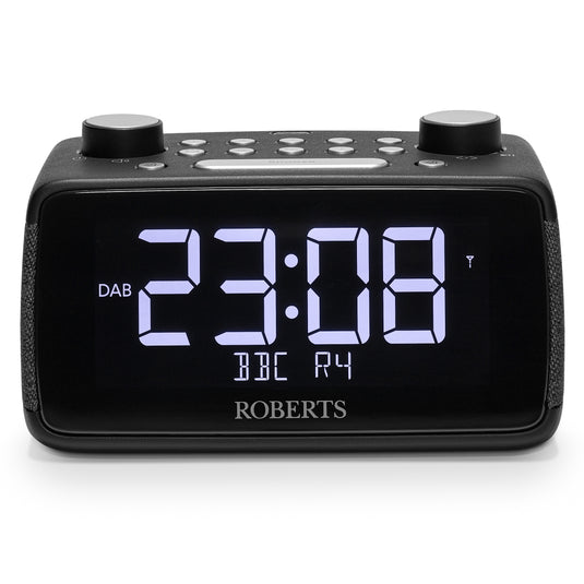 Roberts Ortus 4 DAB+/FM Bedside Radio Bluetooth, Black