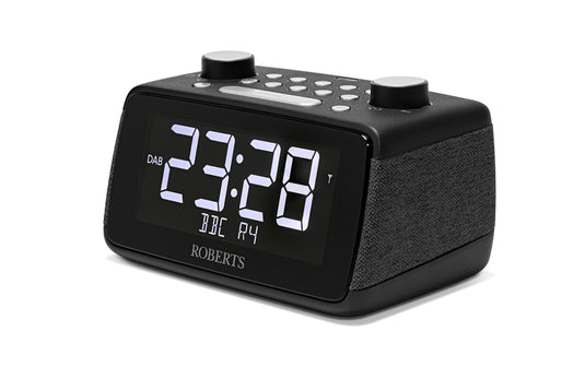 Roberts Ortus 4 DAB+/FM Bedside Radio Bluetooth, Black