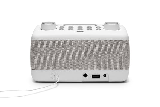 Roberts Ortus 4 DAB+/FM Bedside Radio Bluetooth, White