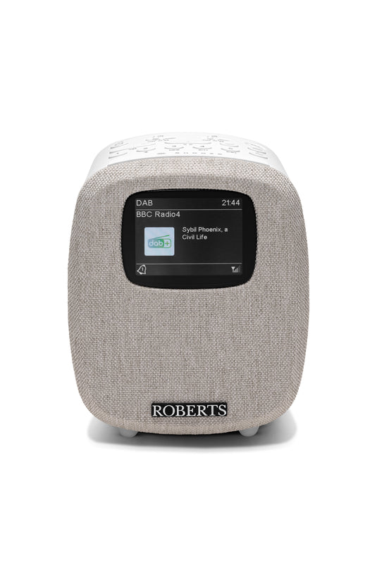 Roberts Ortus 5 DAB+/FM Bedside Radio with Bluetooth, White