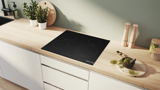 Bosch Series 4, Induction hob, 60 cm, Matt black