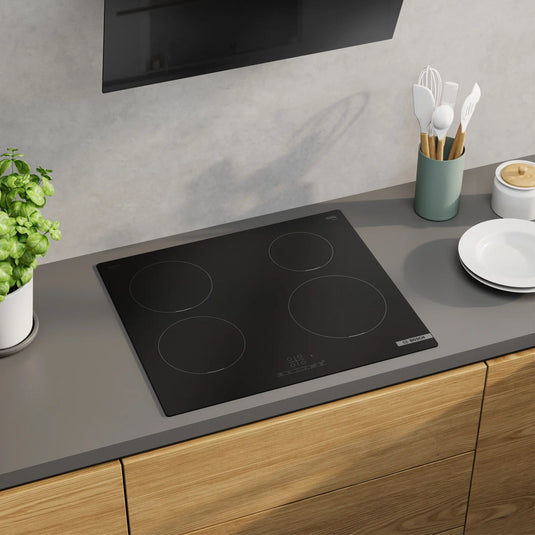 Bosch Series 4, Induction hob, 60 cm, Matt black