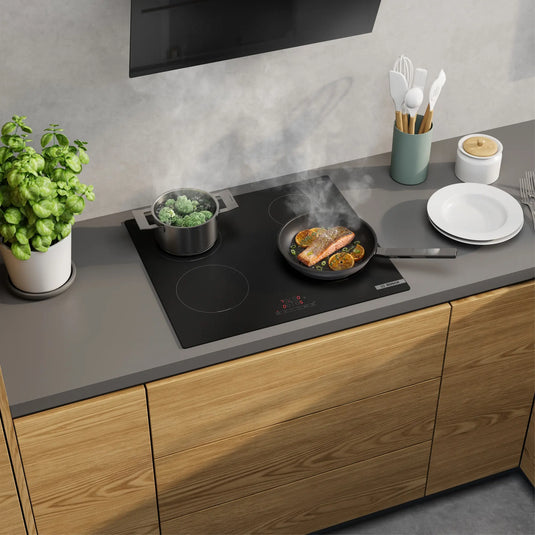 Bosch Series 4, Induction hob, 60 cm, Matt black