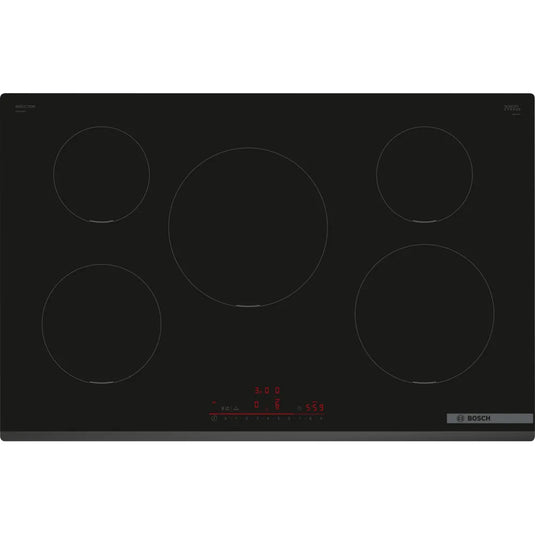 Bosch Series 6, Induction hob, 80 cm, Black