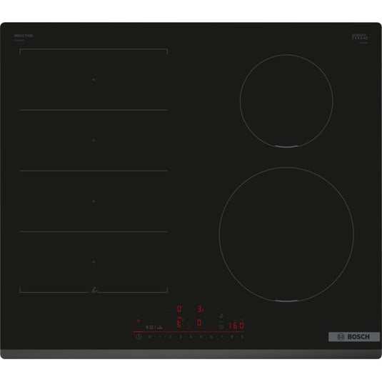 Bosch Series 6, Induction hob, 60 cm, Black,