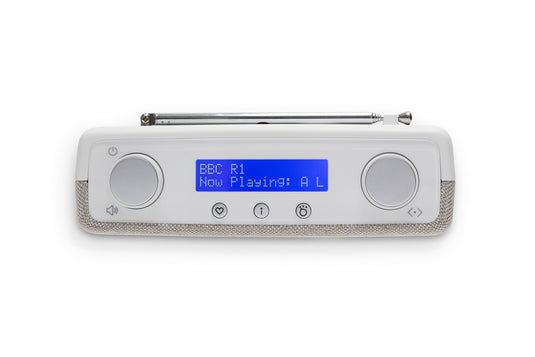 Roberts Play 11 DAB/FM RDS Digital Radio, White