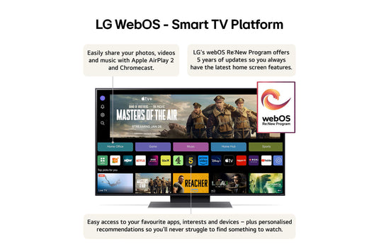 LG 65QNED87T6B 65" QNED87 QNED 4K Smart TV
