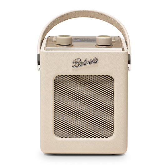 Roberts Revival Mini 2 DAB/DAB+/FM Portable Radio with Bluetooth, Pastel Cream