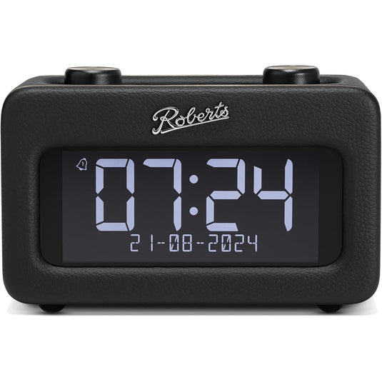 Roberts Revival Rest DAB+/FM Bedside Radio, Black