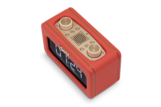 Roberts Revival Rest DAB+/FM Bedside Radio, Classic Red