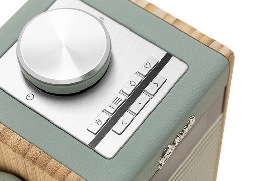 Roberts Rambler Midi DAB/DAB+/FM RDS Bookshelf Radio, Duck Egg