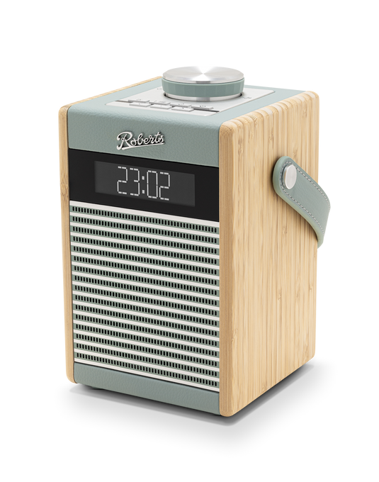 Roberts Rambler Midi DAB/DAB+/FM RDS Bookshelf Radio, Duck Egg