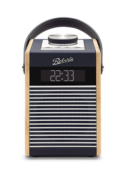 Roberts Rambler Midi DAB/DAB+/FM RDS Bookshelf Radio, Navy Blue