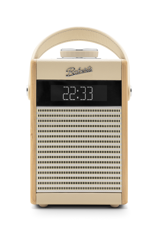 Roberts Rambler Midi DAB/DAB+/FM RDS Bookshelf Radio, Pastel Cream