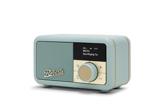 Roberts Revival Petite 2 DAB / DAB+ / FM RDS digital radio, Duck Egg