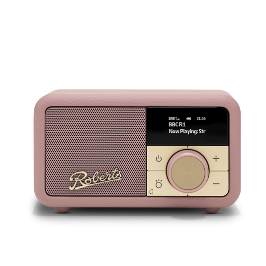 Roberts Revival Petite 2 DAB / DAB+ / FM RDS digital radio, Dusky Pink