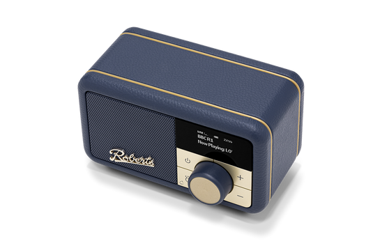 Roberts Revival Petite 2 DAB / DAB+ / FM RDS digital radio, Midnight Blue